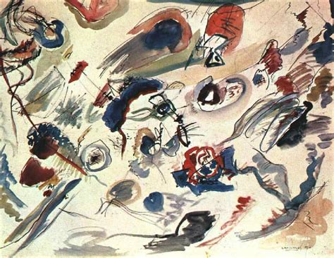 first-abstract-watercolor-1910-Wassily-Kandinsky - Totally History