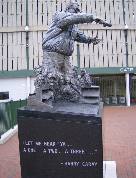 Harry Caray Statue near Wrigley Field | On the 12th day of t… | Flickr