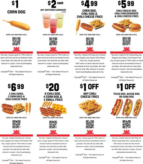 Save Big with Printable Wienerschnitzel Coupons!