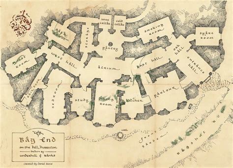 Bag End Hobbit Blueprints | Unique Architecture | Earth sheltered homes ...