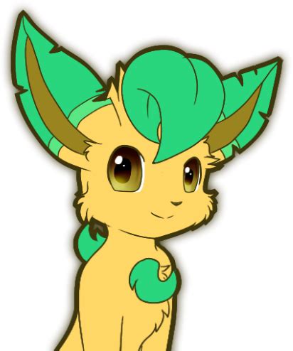 Download A Shiny Leafeon I Drew For An Art Trade - Leafeon - Full Size ...