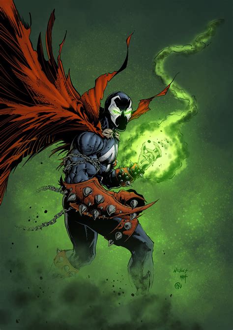 ArtStation - Spawn - colors, Maksim Strelkov | Spawn marvel, Spawn ...