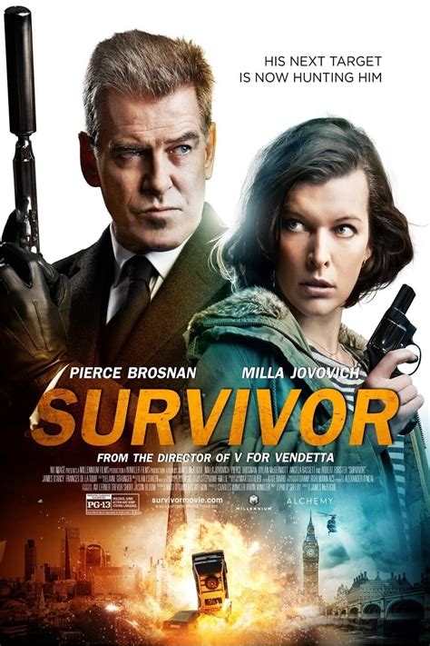 Survivor (2015) - Posters — The Movie Database (TMDB)