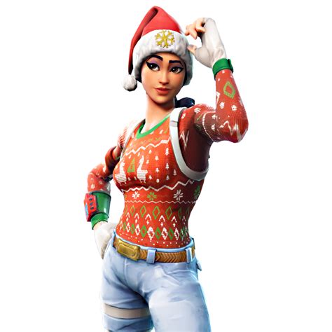 Nog Ops - Fortnite Skin - Female XMAS Outfit