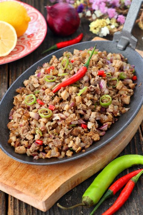 Authentic Kapampangan Sisig recipe using pork belly - Foxy Folksy ...