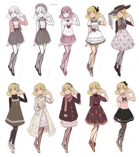 cuteparade by Ruin-HCI on DeviantArt | Art clothes, Anime outfits ...