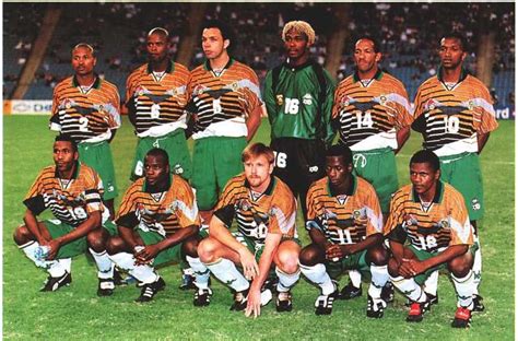 South Africa team group at the 1997 Confederations Cup. | Sports jersey ...