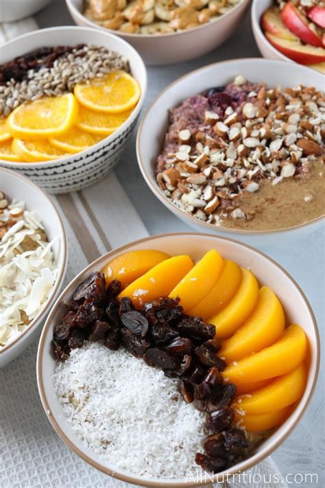 10 Healthy Porridge Recipes with Toppings - All Nutritious