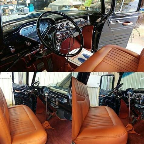 Pin by Memphis on C10 Interior | Truck interior, 55 chevy truck, 57 ...