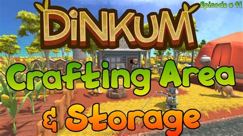 Dinkum Storage & Crafting Area Episode #11 - Dinkum Hindi Gameplay ...