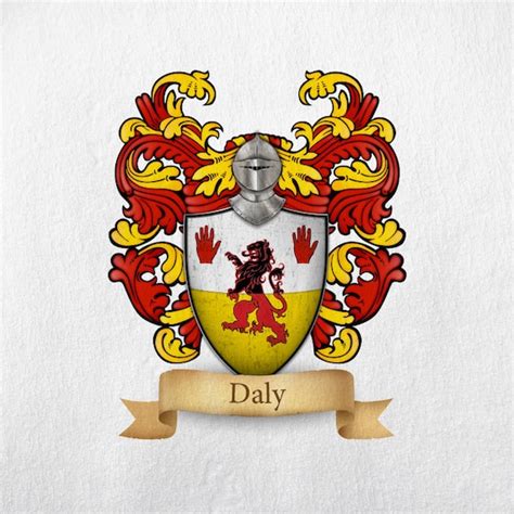 Daly Family Crest Print | Etsy