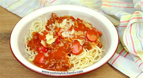 Jollibee Spaghetti - Yummy Kitchen