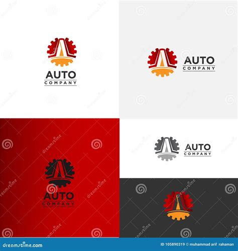 A logo for auto workshop stock vector. Illustration of shop - 105890319