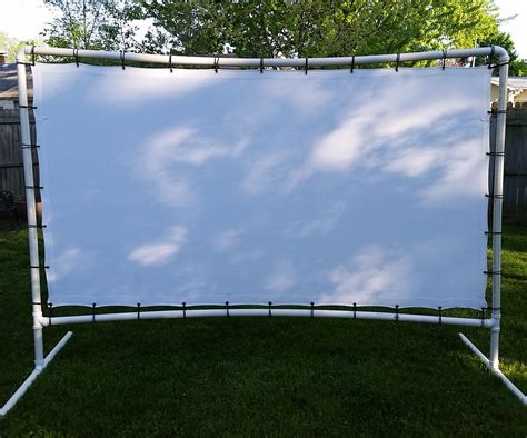 Diy Outdoor Screen For Projector - Outdoor Projectors