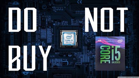 The Intel Core i5 9600k Review - YouTube