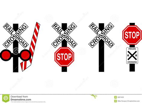 Railroad Crossing Signs Clipart | Longest Journey