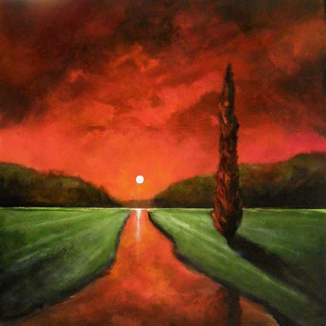 Toni Grote Spiritual Art From My Heart to Yours : Nov 11 Red Surreal ...