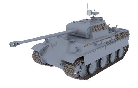 3d panther tank ausf model