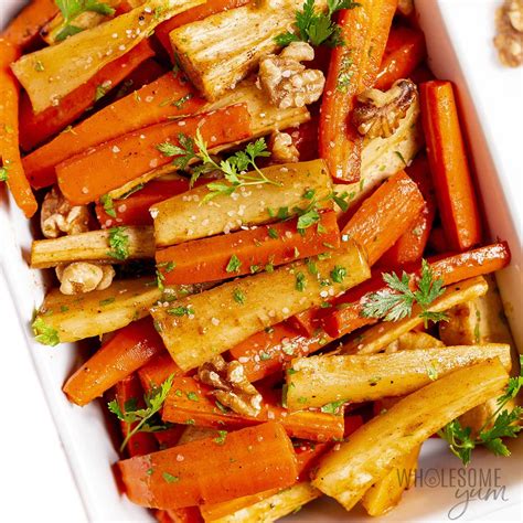 Roasted Carrots and Parsnips (So Easy!) - Wholesome Yum