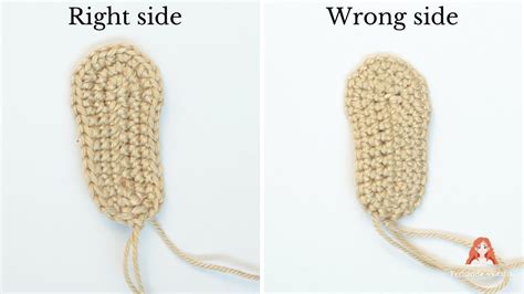 Which is The Right and The Wrong side of Amigurumi? - Receitas de Ferdi