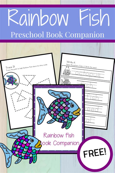 Rainbow Fish Word Search