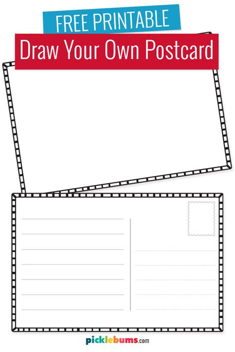 Free Postcard Templates Printable - FREE PRINTABLE TEMPLATES