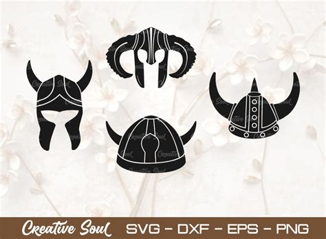 Viking Helmet SVG Cut File, Helmet Svg, Graphic by Creative Soul ...