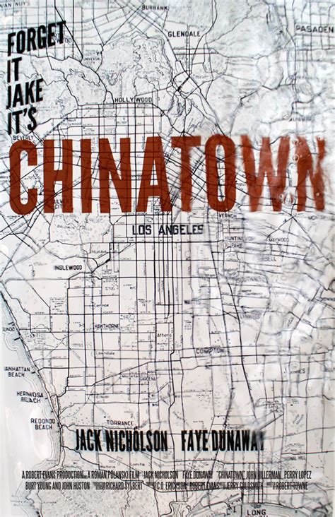 Chinatown - Movie Poster on Behance