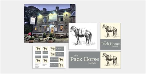 Pack Horse Hayfield - Brand Identity - craigwestwood.co