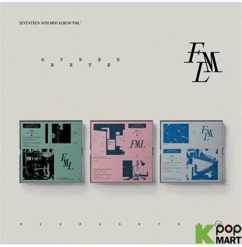 Seventeen Mini Album Vol. 10 - FML (3 Version Set)