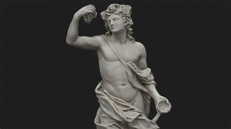 3D Model Statue Of Bacchus - TurboSquid 2099374