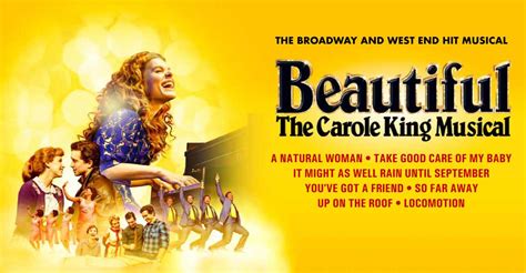 Beautiful - The Carole King Musical: Official UK & Ireland Tour