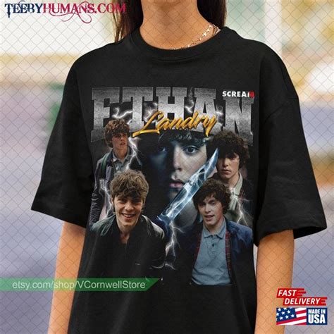 Ethan Landry Scream Vi Movie Vintage Shirt Jack Champion Unisex T-Shirt ...