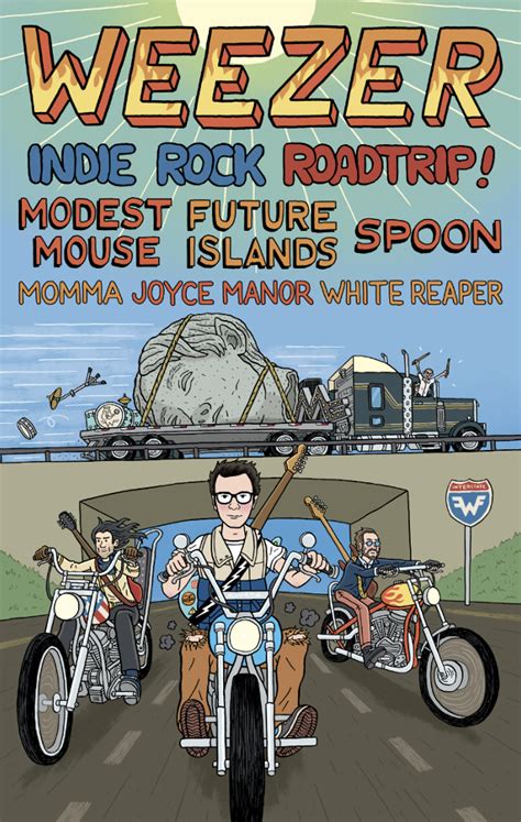 Weezer Announce Summer Tour with Spoon, Modest Mouse, Future Islands ...