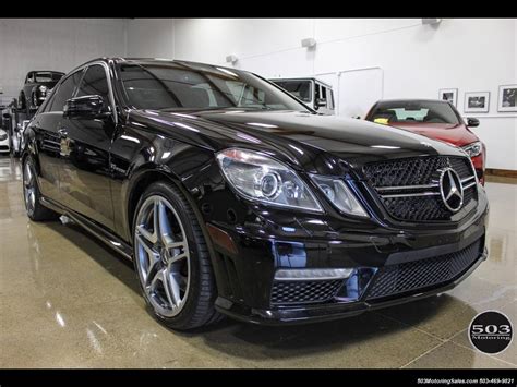 2012 Mercedes-Benz E63 AMG, Black/Black, less than 48k Miles!