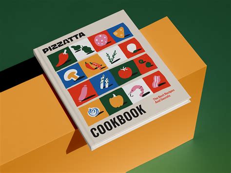 Branded Pizza Cookbook Cover by tubik.arts on Dribbble