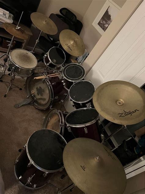 Single pedal double bass drum setup : r/drumcringepics