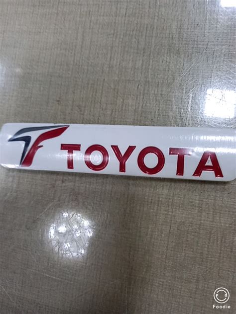 Emblem Toyota, Car Accessories, Accessories on Carousell