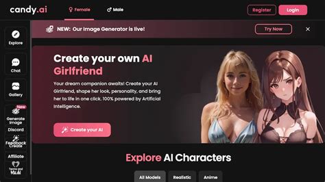 60 Best Engaging virtual girlfriend AI tools