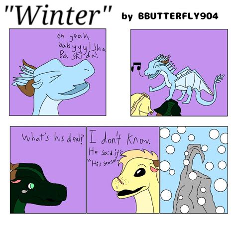 Winter comic (featuring Moon, Qibli, and Winter!) by WingwatcherLily on ...