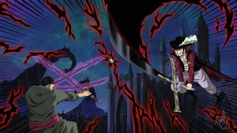 Zoro Vs Mihawk