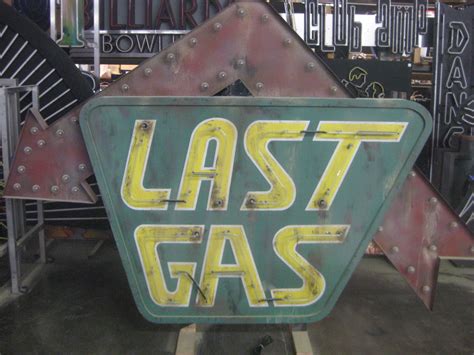 Vintage Neon Signs For Sale! californiavintageneon.com — LAST GAS ...