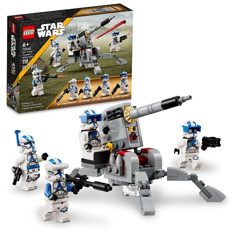 Buy LEGO Star Wars 501st Clone Troopers Battle Pack 75345, Buildable ...