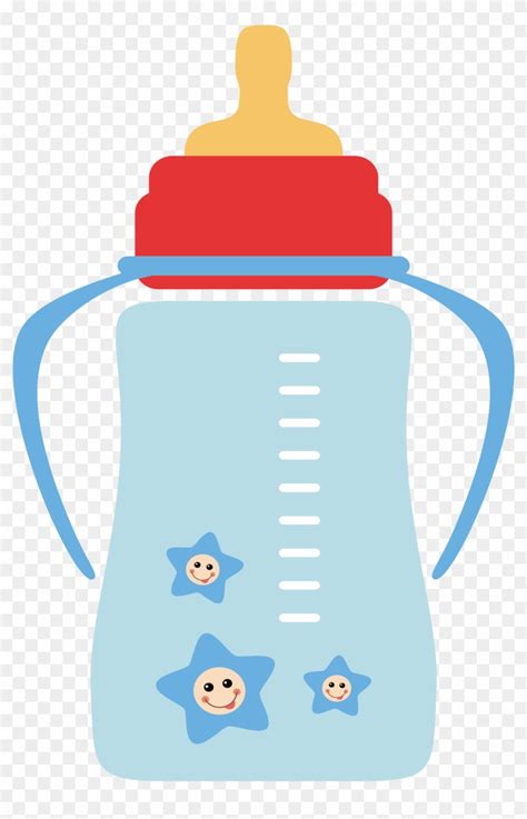 Baby bottle infant milk clip art vector free png – Clipartix