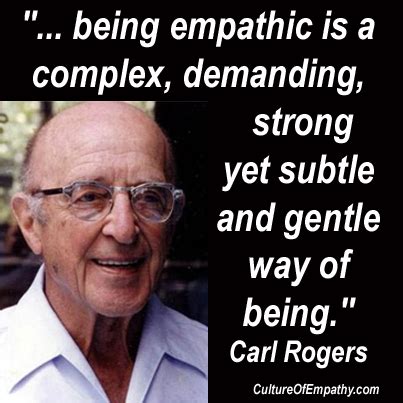 Culture of Empathy Builder: Carl Rogers Quotes