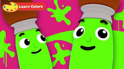 Learn Colors with Petey Paintbrush | Early Learning Videos for Baby ...