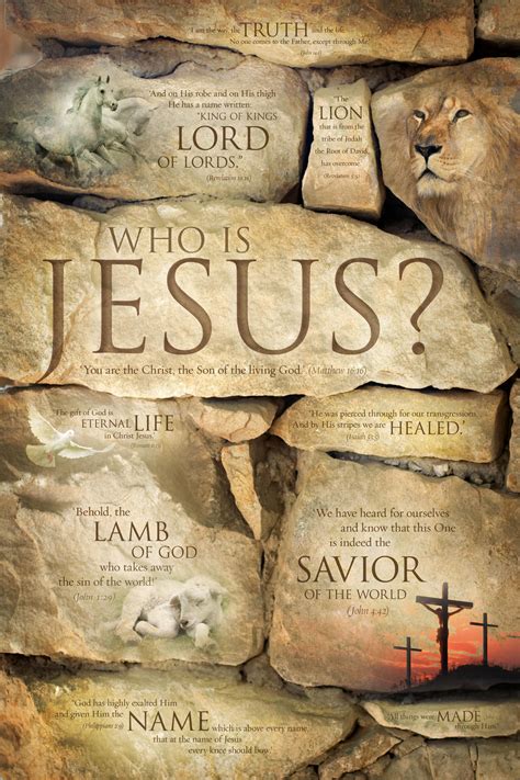 NAMES OF JESUS CHRIST - Christian Religious Poster by davidsorensen on ...