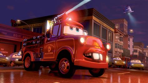 Rescue Squad Mater | Fire trucks pictures, Cars movie, Pixar