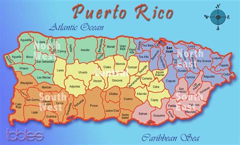 Mapa politico de puerto rico con sus pueblos 104346-Mapa politico de ...