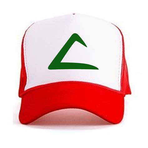 YOUTH SIZE POKEMON HAT ASH KETCHUM TRUCKER HAT FOR KIDS HALLOWEEN ...